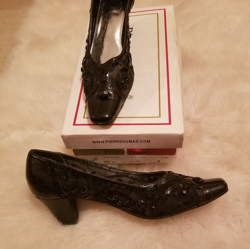 Pierre Dumas classy black pumps - Picture 1 of 5